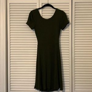 ALTARD STATE GREEN TIE BACK DRESS